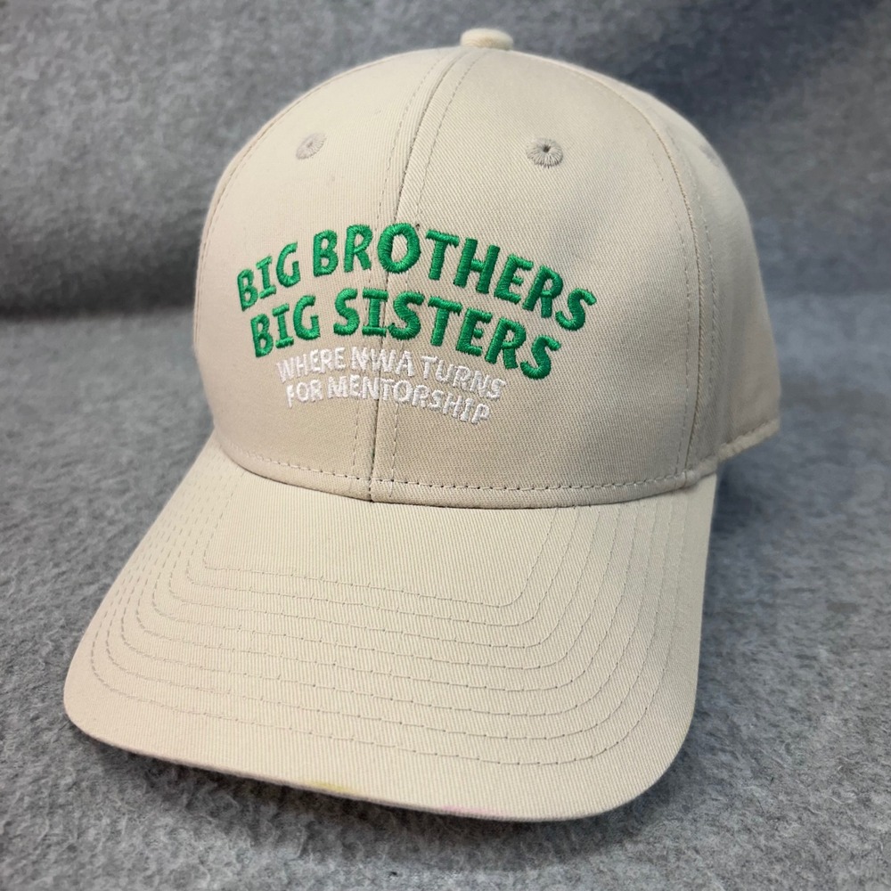 Big Brothers Big Sisters NWA Mens Tan Unbranded Hat 30 Years Anniversary OSFM